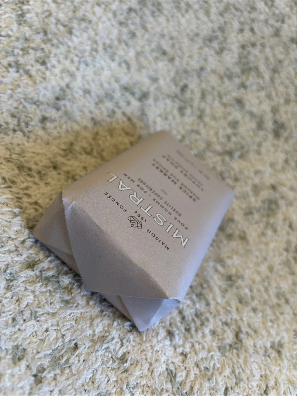 Mistral Scented Spice Market Luxury Soap  for Men NWT large 7 oz Bar France